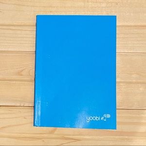 🔶 {4/$12} YOOBI • Bright Blue Notebook - Ruled Line
